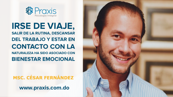 Importancia de viajar para la salud mental